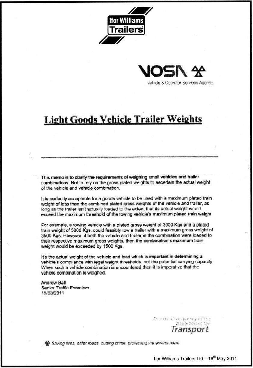 What is a vehicle's combined weight rating?