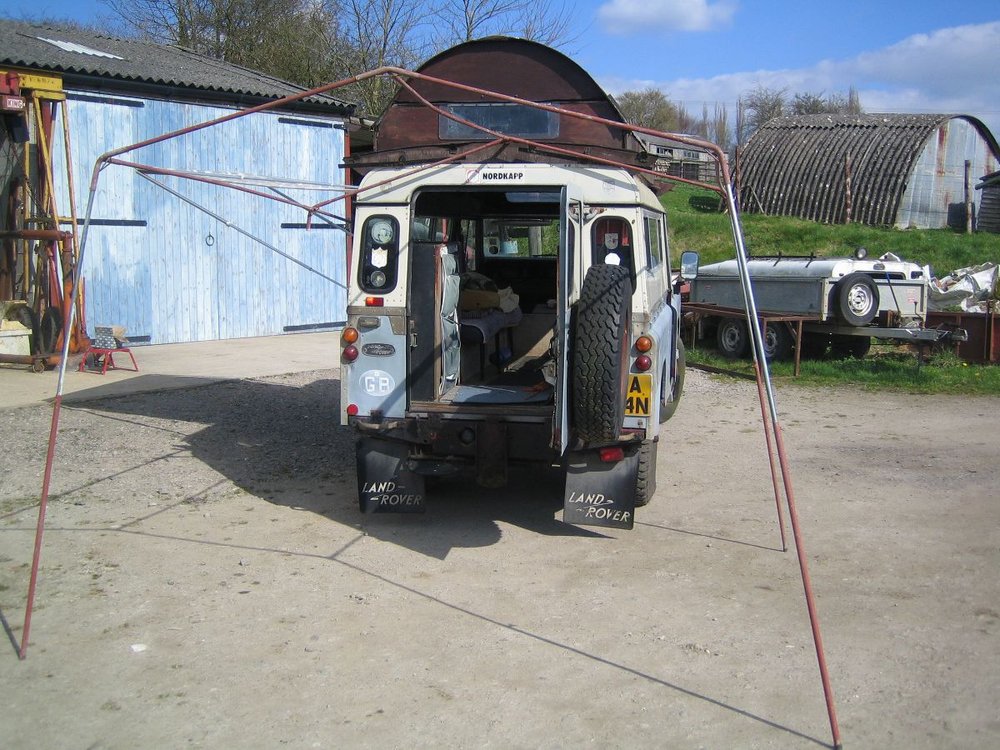 Free standing tent poles